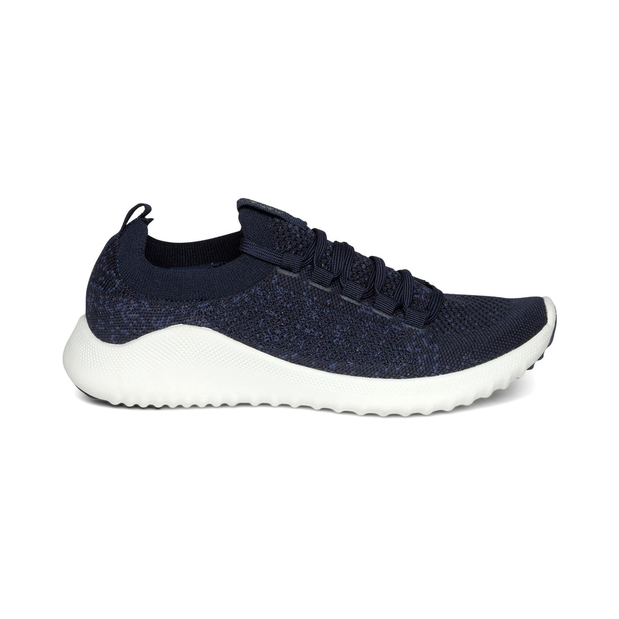 Aetrex Carly Arch Support Sneakers Navy (LSHATXAS105)