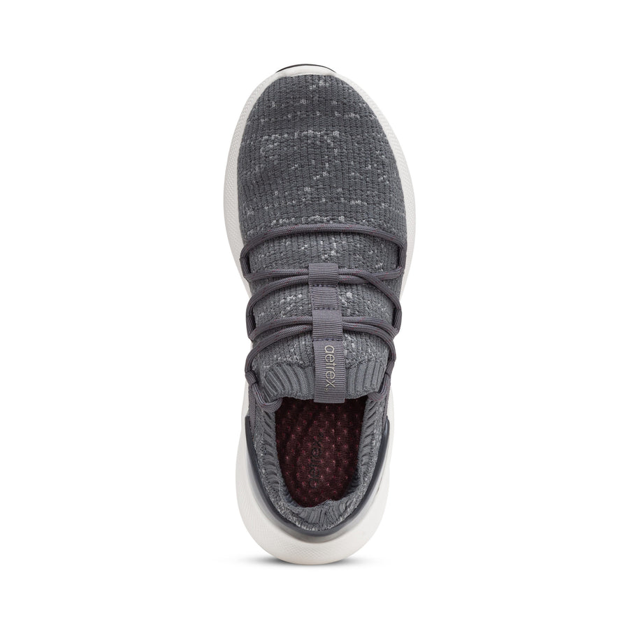 Aetrex Dani Arch Support Sneakers Charcoal (LSHATXAS146)
