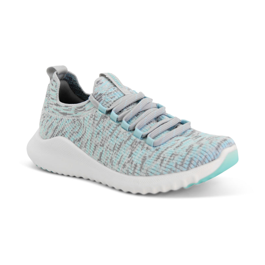 Aetrex Carly Arch Support Sneakers Sky Blue (LSHATXAS205W)