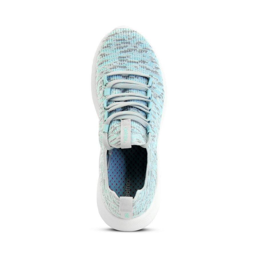 Aetrex Carly Arch Support Sneakers Sky Blue (LSHATXAS205W)