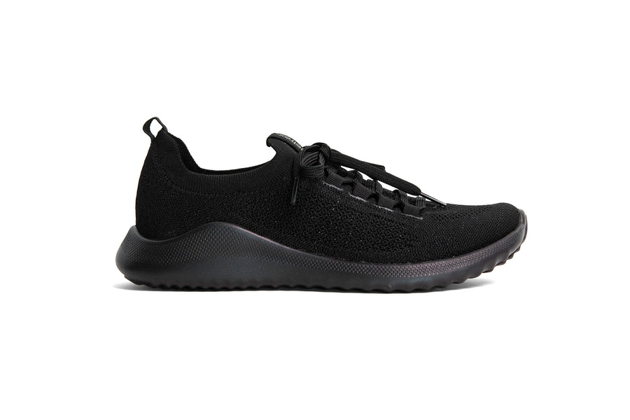 Aetrex Carly Arch Support Sneakers Black (LSHATXAS110W)