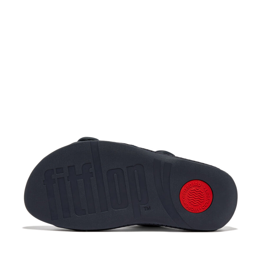 FITFLOP MENS GOGH MOC SLIDES - MIDNIGHT NAVY GE1A30