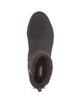 Aetrex Ladies Winnie Shearling Boot Shoes Black (LSHATXPC400)